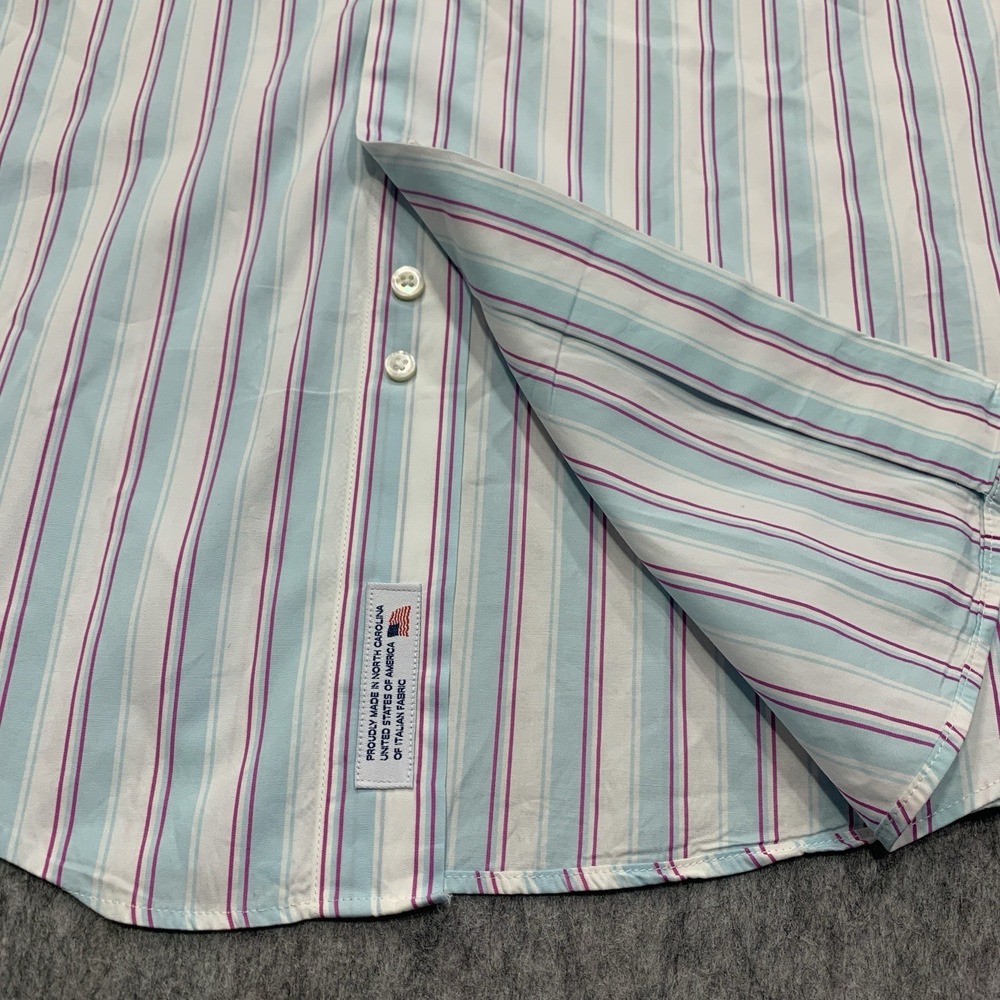 Brooks Brothers Men's Button Down Shirt Regent Italian Fabric - Size 16.5 35 - Picture 5 of 15